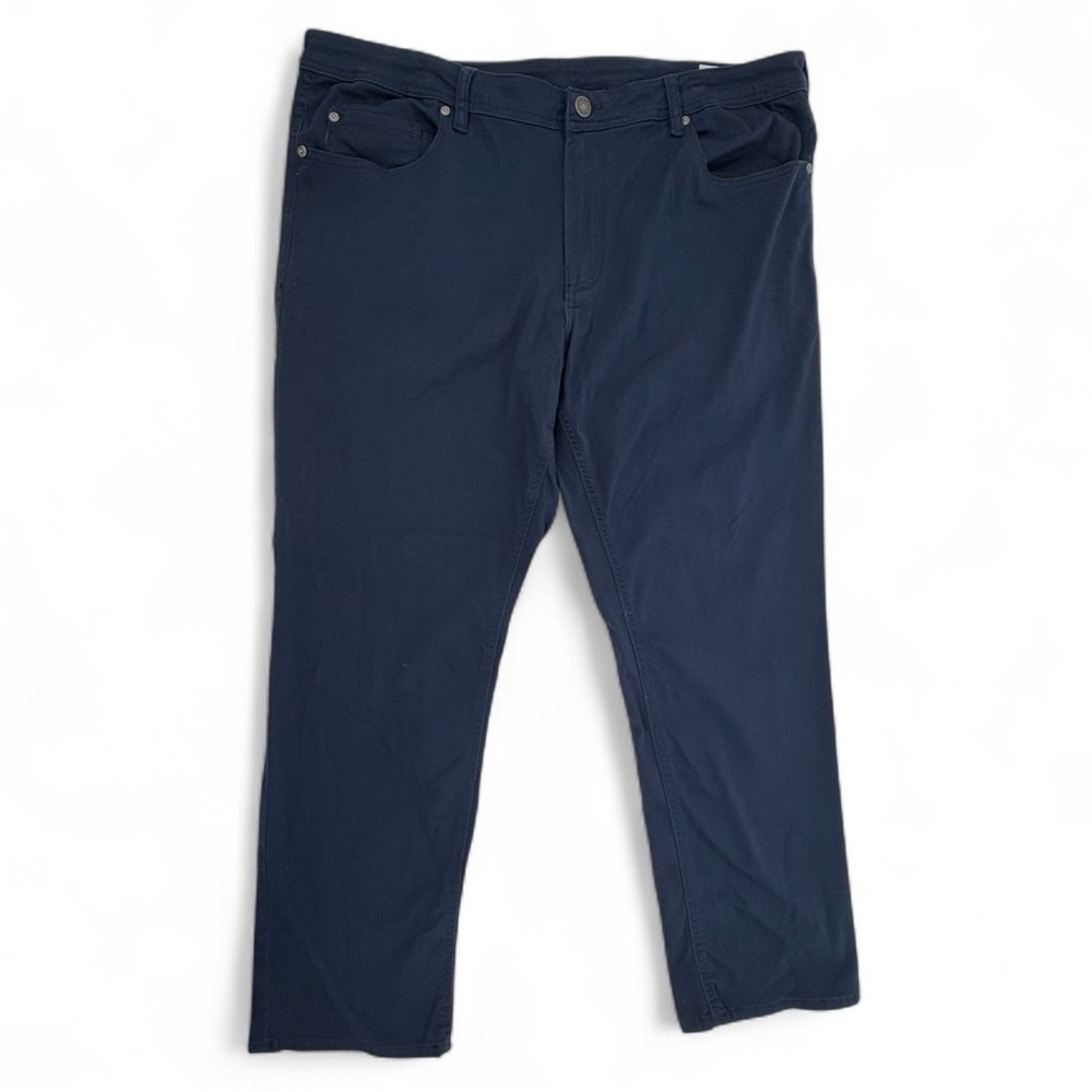 Buffalo David Bitton Archer Slim Stretch Chino Pants Mens 40x30‎ Dark Blue